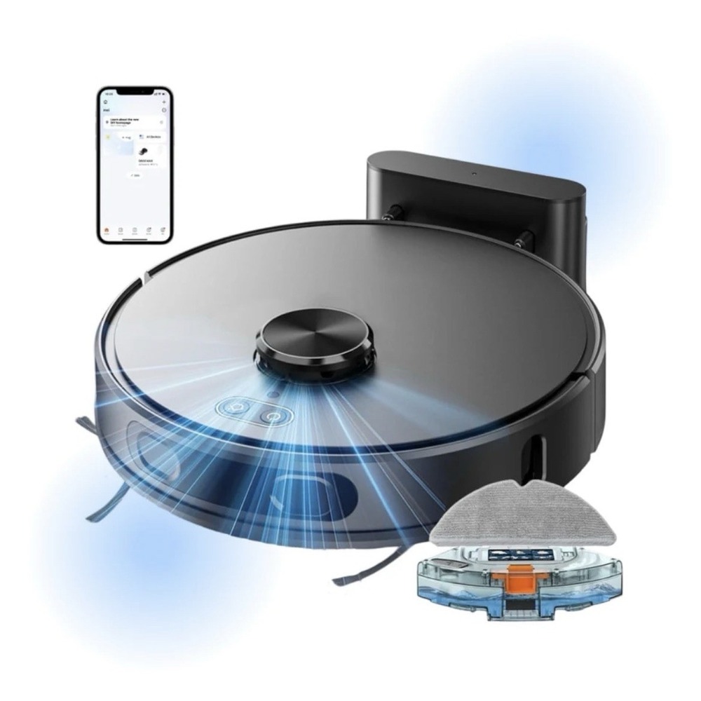 ORYZOM Robot Vacuum V8 Pro Fully Automatic Cleaning w/ Mopping Function & Kit